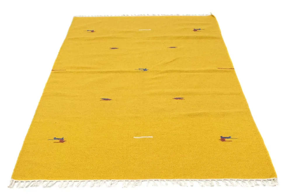 Kelim teppe - Trendy - 180 x 120 cm - gul