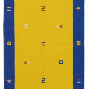 Kelim teppe - Trendy - 180 x 120 cm - gul