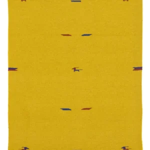 Kelim teppe - Trendy - 180 x 120 cm - gul
