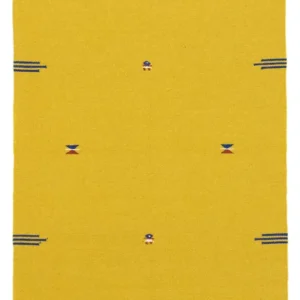 Kelim teppe - Trendy - 180 x 120 cm - gul