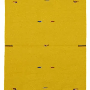 Kelim teppe - Trendy - 180 x 120 cm - gul