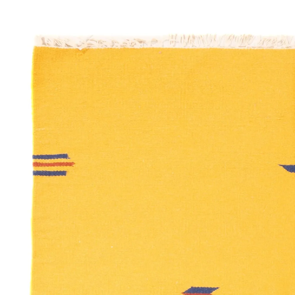 Kelim teppe - Trendy - 180 x 120 cm - gul