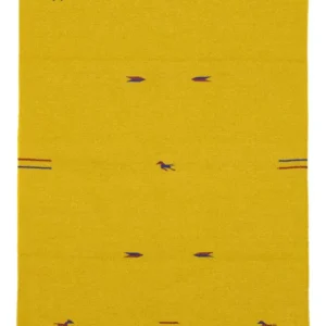 Kelim teppe - Trendy - 180 x 120 cm - gul