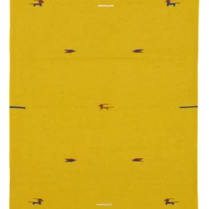 Kelim teppe - Trendy - 180 x 120 cm - gul
