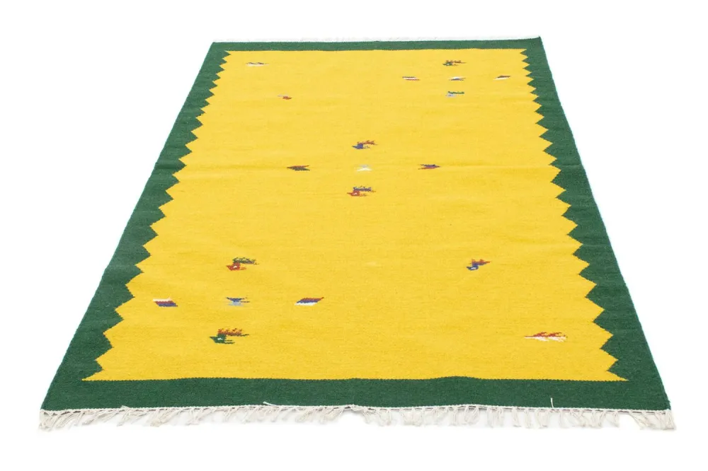 Kelim teppe - Trendy - 180 x 120 cm - gul