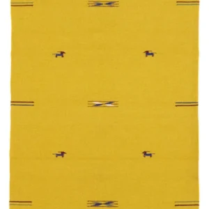 Kelim teppe - Trendy - 180 x 120 cm - gul