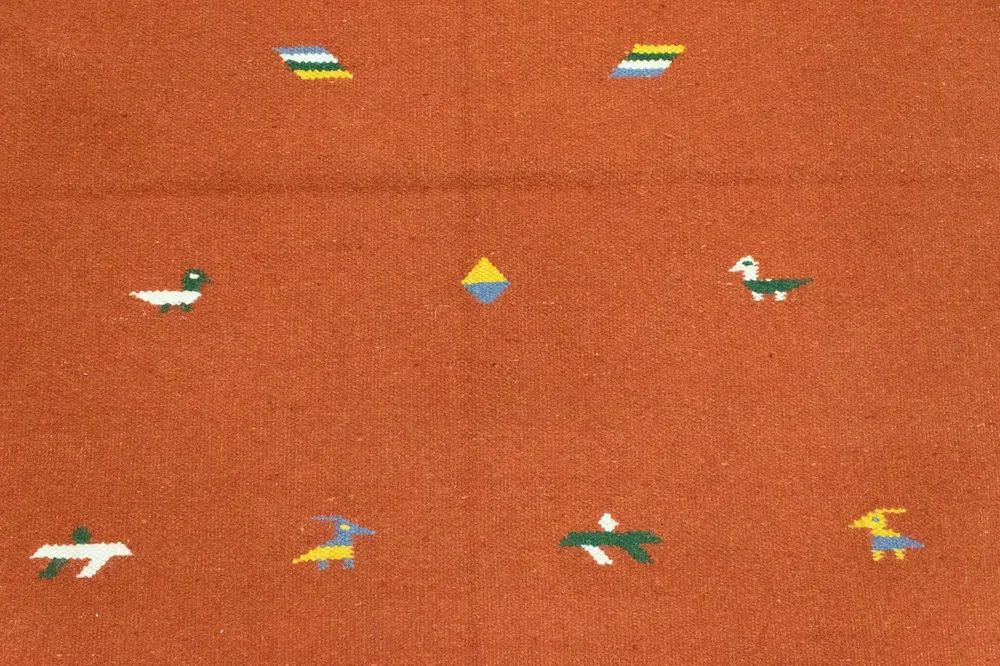 Kelim teppe - Trendy - 180 x 120 cm - oransje
