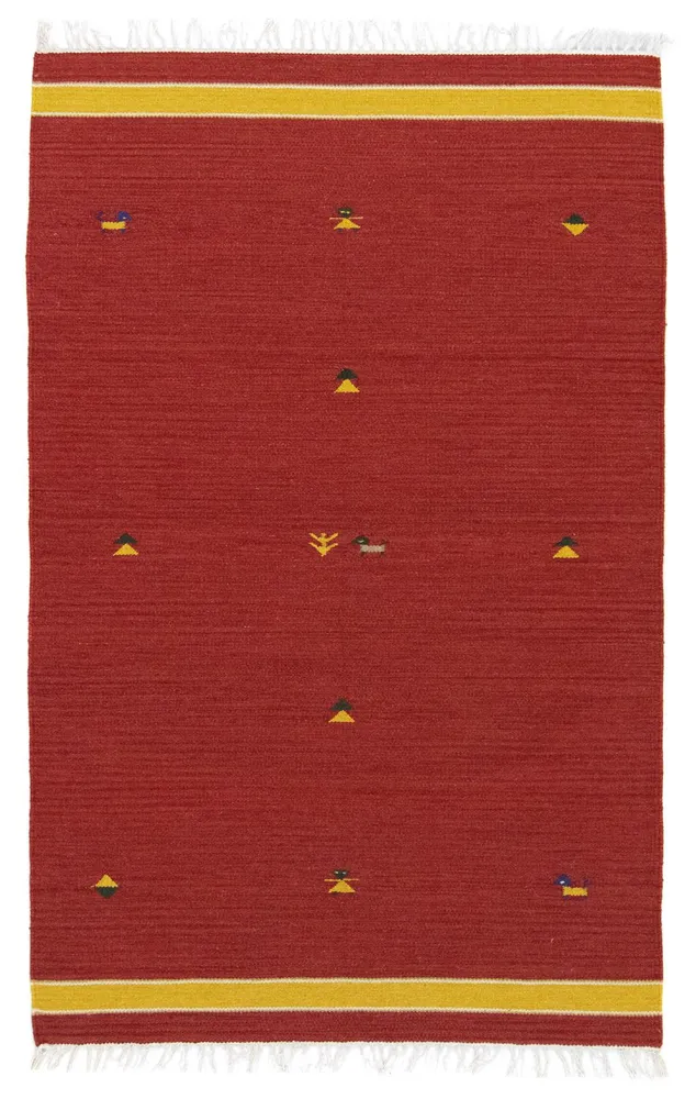 Kelim teppe - Trendy - 180 x 120 cm - rust