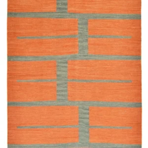 Kelim teppe - Trendy - 182 x 121 cm - flerfarget