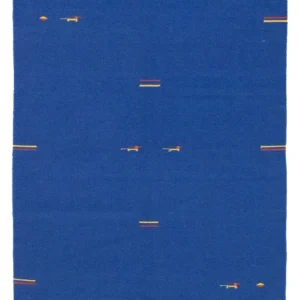 Kelim teppe - Trendy - 200 x 140 cm - blå