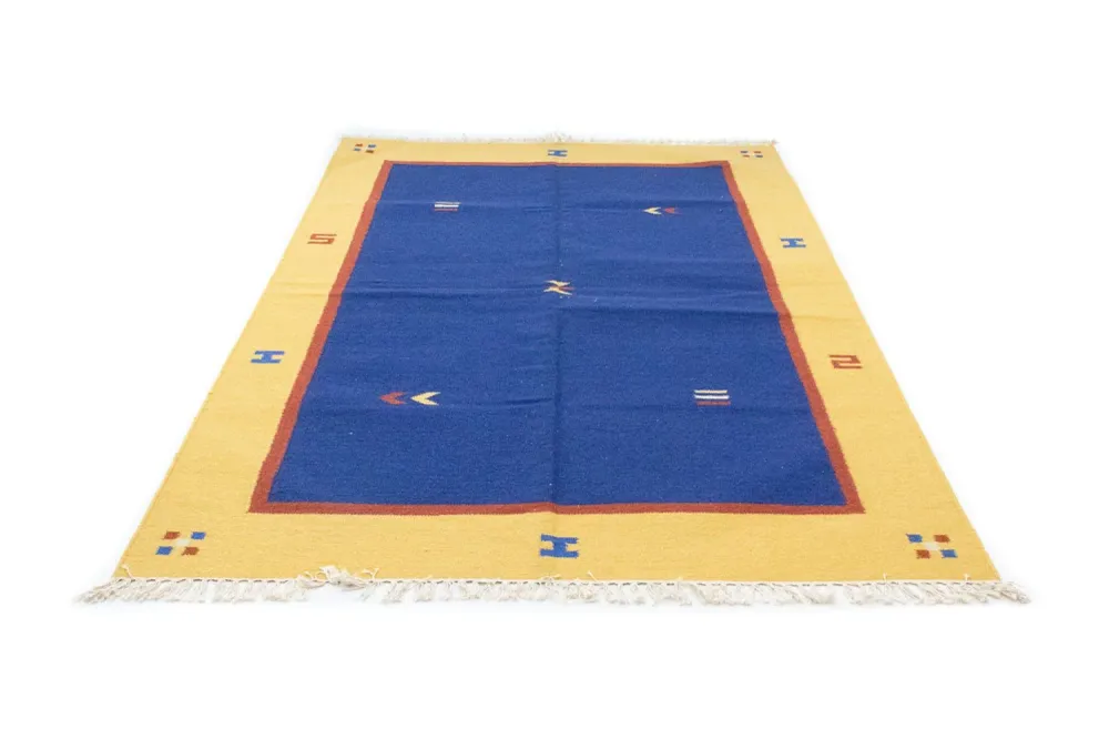 Kelim teppe - Trendy - 200 x 140 cm - blå