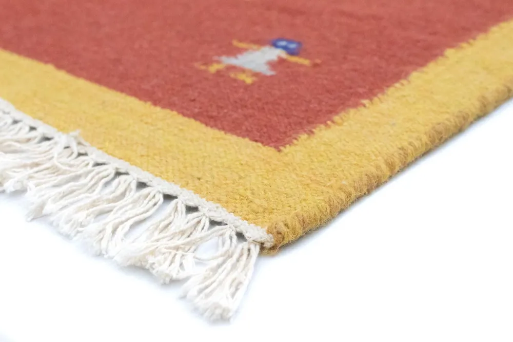 Kelim teppe - Trendy - 200 x 140 cm - blå