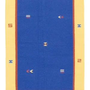 Kelim teppe - Trendy - 200 x 140 cm - blå