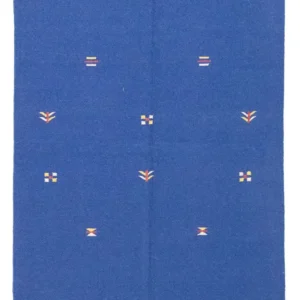 Kelim teppe - Trendy - 200 x 140 cm - blå
