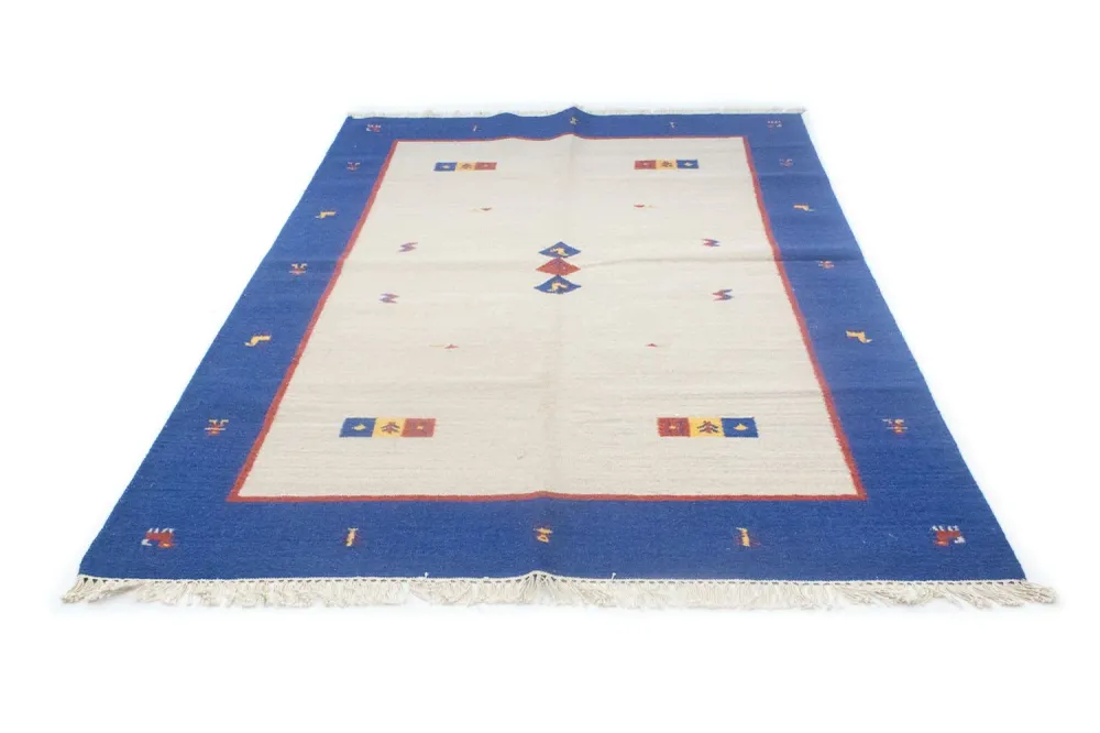 Kelim teppe - Trendy - 200 x 140 cm - beige
