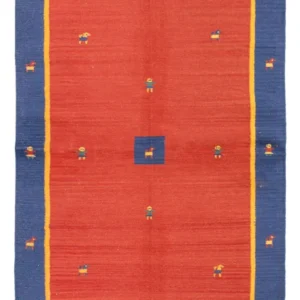 Kelim teppe - Trendy - 200 x 140 cm - flerfarget