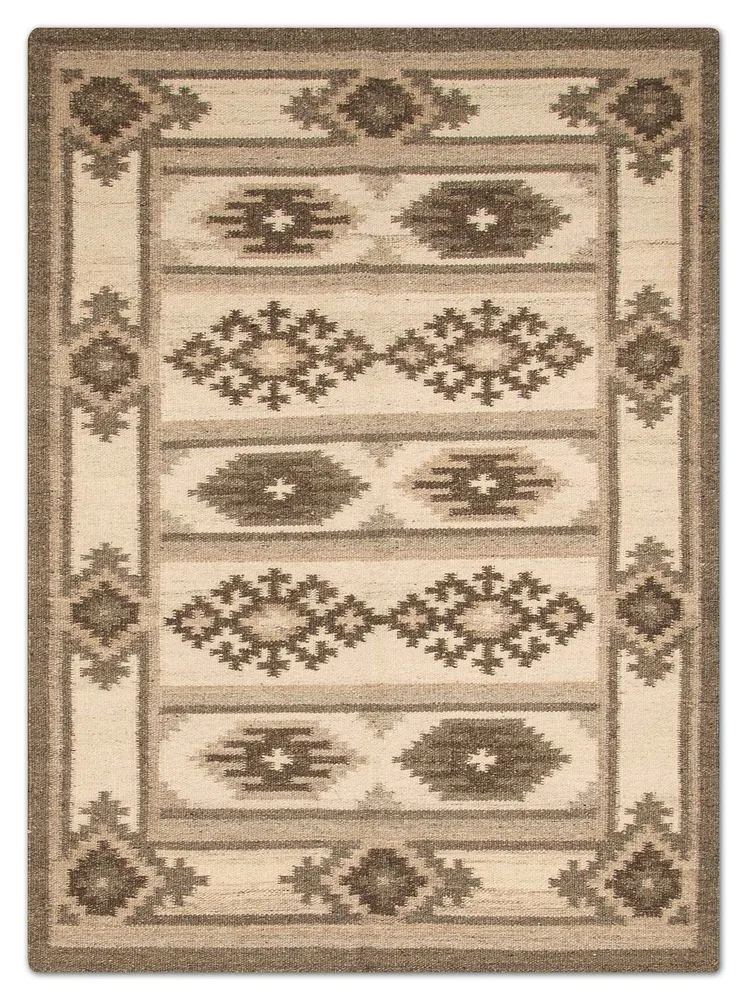Kelim teppe - Trendy - 200 x 140 cm - natur