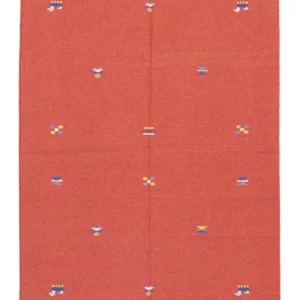 Kelim teppe - Trendy - 200 x 140 cm - oransje