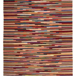 Kelim teppe - Trendy - 202 x 147 cm - flerfarget