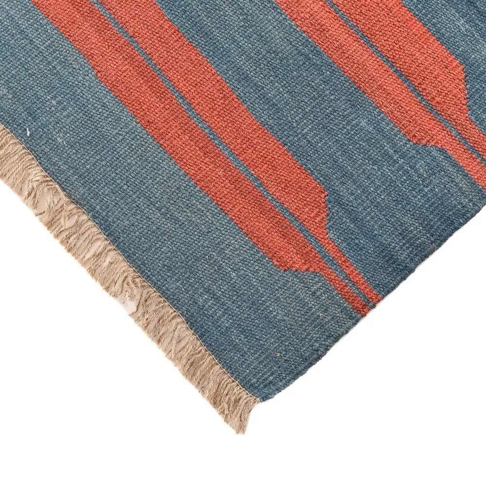 Kelim teppe - Trendy - 204 x 159 cm - flerfarget