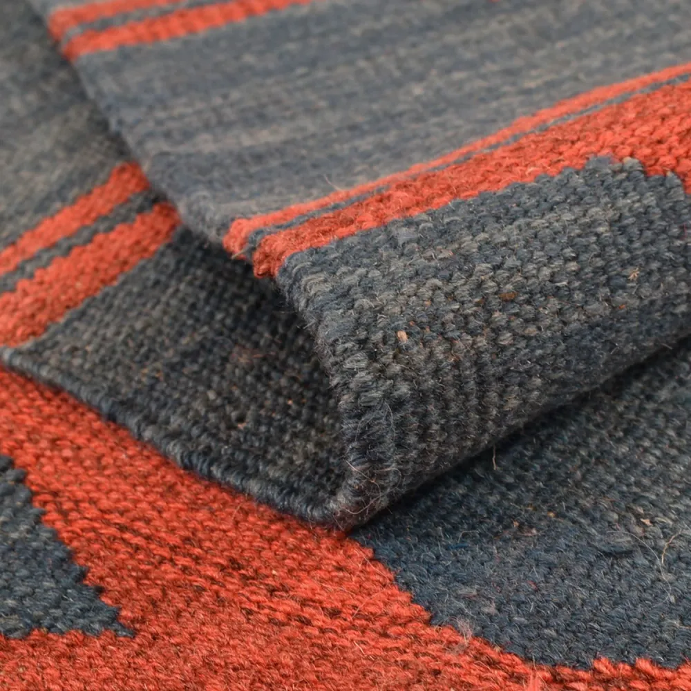 Kelim teppe - Trendy - 204 x 159 cm - flerfarget