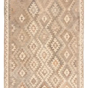 Kelim teppe - Trendy - 205 x 151 cm - beige