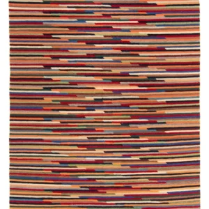 Kelim teppe - Trendy - 206 x 148 cm - flerfarget