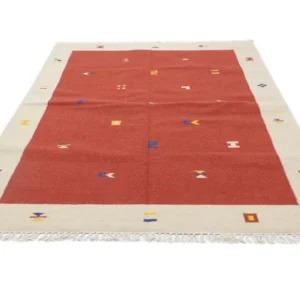 Kelim teppe - Trendy - 240 x 170 cm - rust
