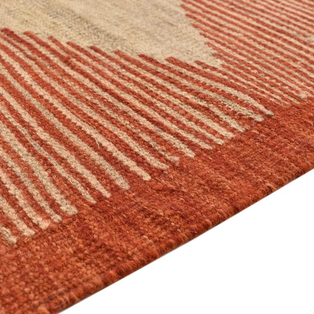 Kelim teppe - Trendy - 242 x 155 cm - beige