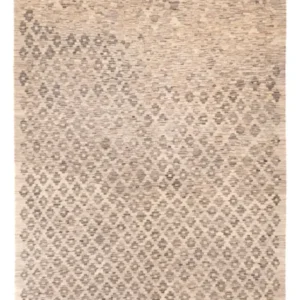 Kelim teppe - Trendy - 250 x 177 cm - mørk beige