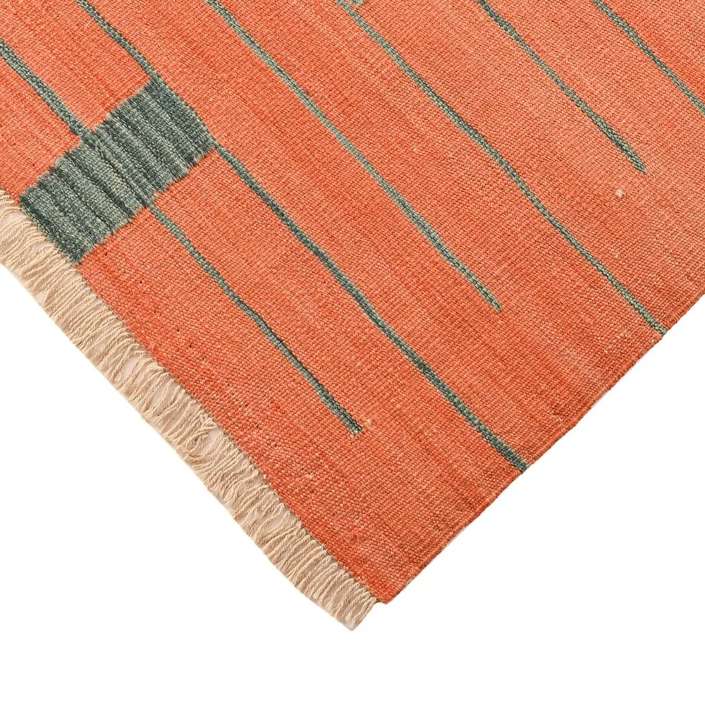Kelim teppe - Trendy - 291 x 193 cm - flerfarget