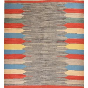 Kelim teppe - Trendy - 293 x 199 cm - flerfarget