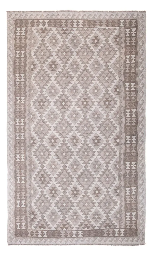 Kelim teppe - Trendy - 296 x 186 cm - grå