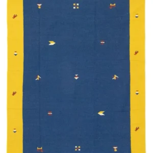 Kelim teppe - Trendy - 300 x 200 cm - blå