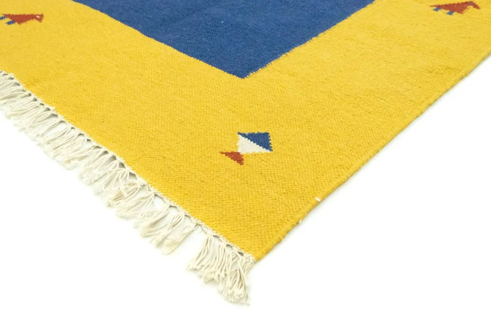 Kelim teppe - Trendy - 300 x 200 cm - blå