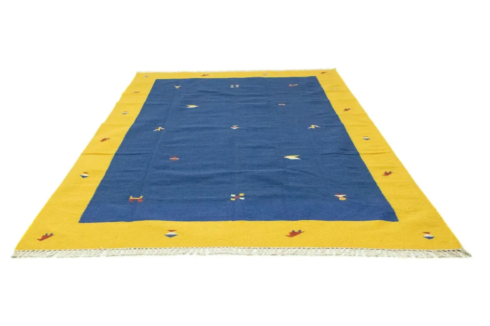 Kelim teppe - Trendy - 300 x 200 cm - blå