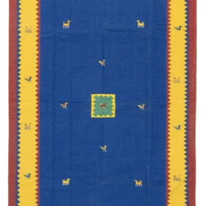 Kelim teppe - Trendy - 300 x 200 cm - blå