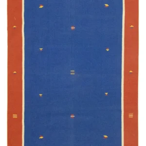 Kelim teppe - Trendy - 300 x 200 cm - blå