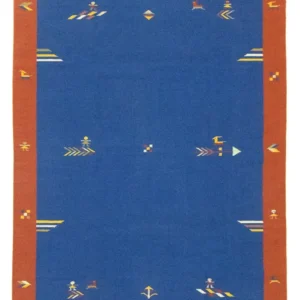 Kelim teppe - Trendy - 300 x 200 cm - blå