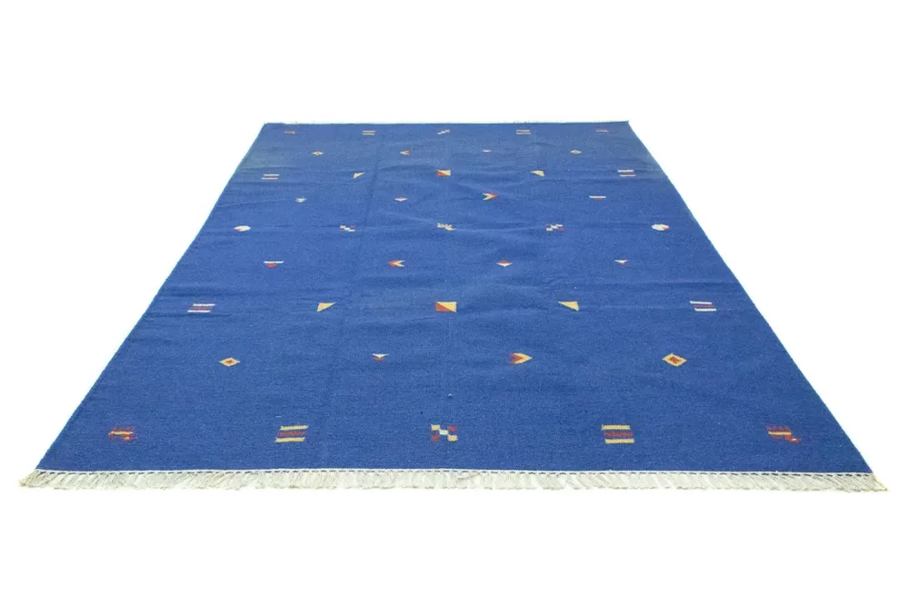 Kelim teppe - Trendy - 300 x 200 cm - blå