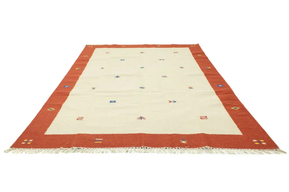Kelim teppe - Trendy - 300 x 200 cm - beige
