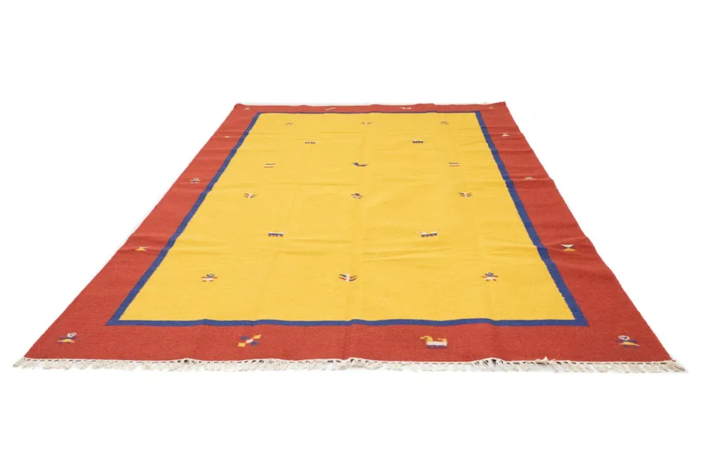 Kelim teppe - Trendy - 300 x 200 cm - gul