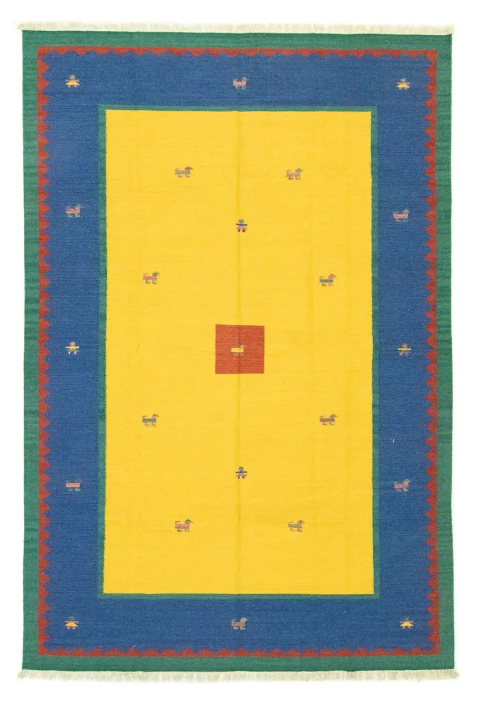 Kelim teppe - Trendy - 300 x 200 cm - gul