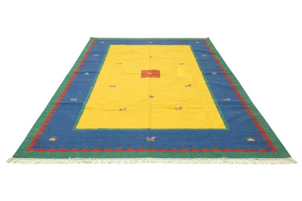 Kelim teppe - Trendy - 300 x 200 cm - gul