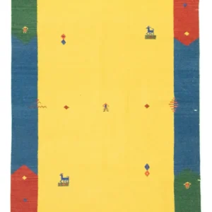Kelim teppe - Trendy - 300 x 200 cm - gul