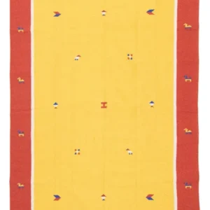 Kelim teppe - Trendy - 300 x 200 cm - gul