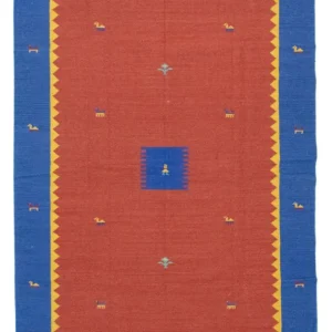 Kelim teppe - Trendy - 300 x 200 cm - oransje