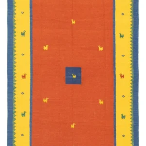 Kelim teppe - Trendy - 300 x 200 cm - oransje