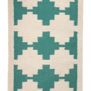 Kelim teppe - Trendy - 90 x 60 cm - beige