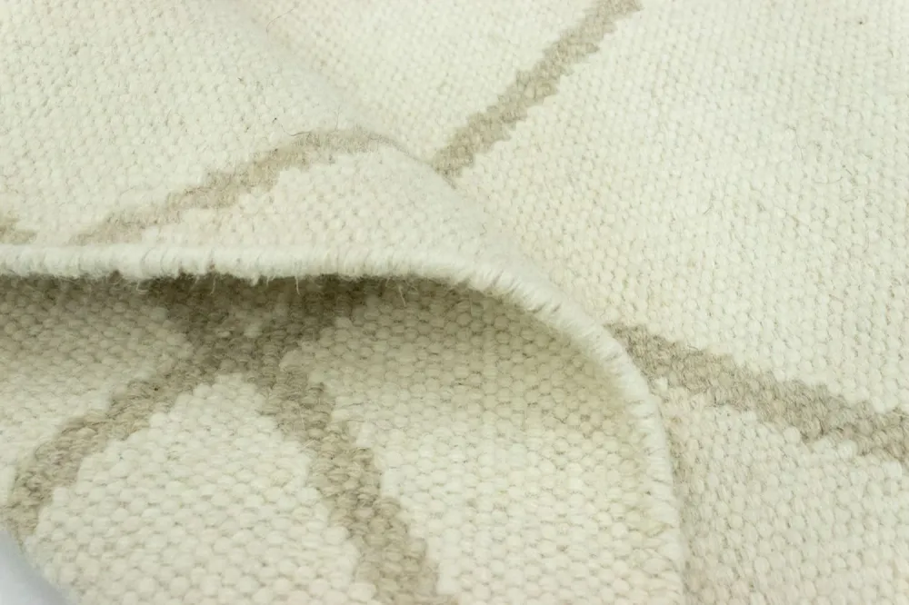 Kelim teppe - Trendy - 90 x 60 cm - beige